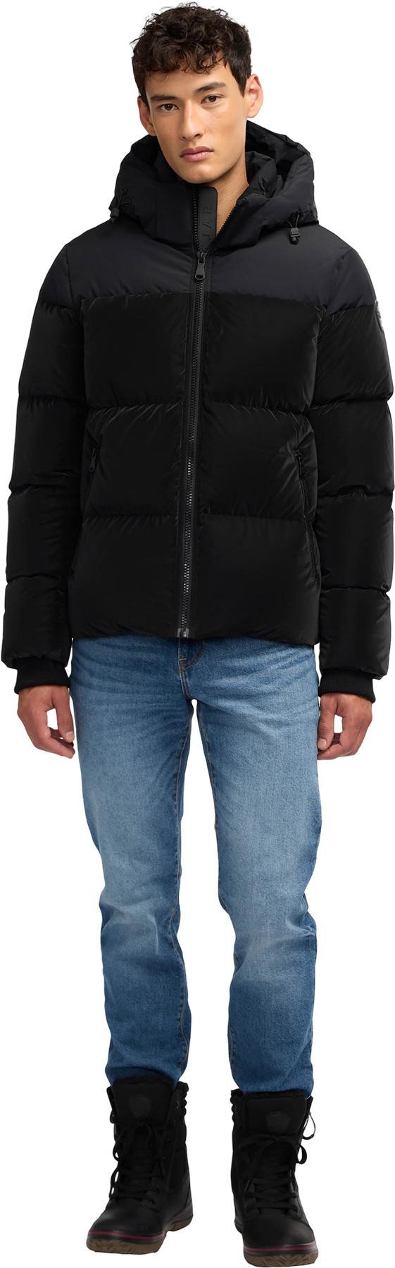 Product gallery image number 3 for product Mato Mixed-Media Channel Quilted Puffer Jacket - Men's