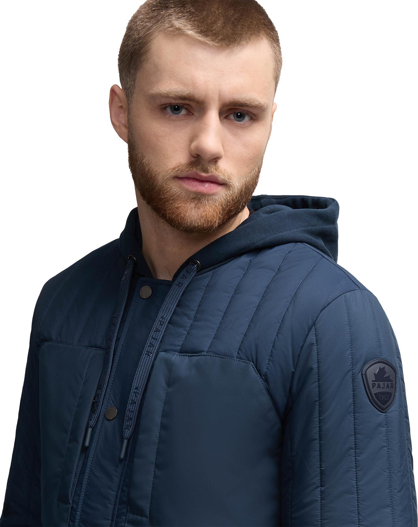 Numéro de l'image de la galerie de produits 2 pour le produit Manteau-chemise matelassé à canaux verticaux Carnelian - Homme