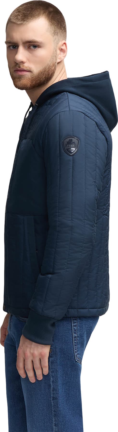 Numéro de l'image de la galerie de produits 5 pour le produit Manteau-chemise matelassé à canaux verticaux Carnelian - Homme