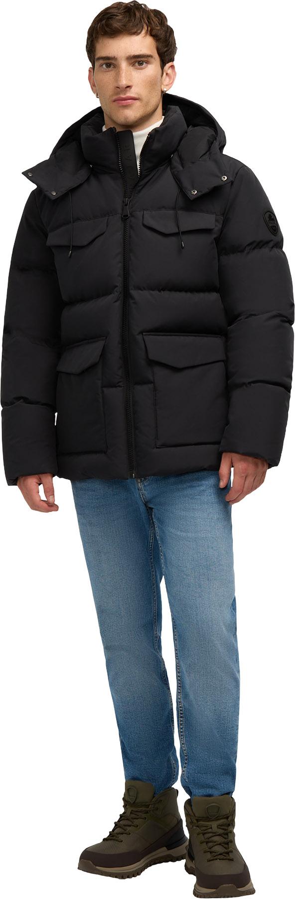 Product gallery image number 3 for product Miles Midweight Puffer Jacket With Removable Hood - Men’s