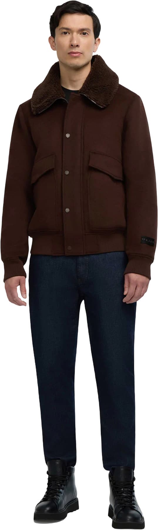 Product gallery image number 4 for product Men’s Lebron Lightweight Wool Bomber Jacket