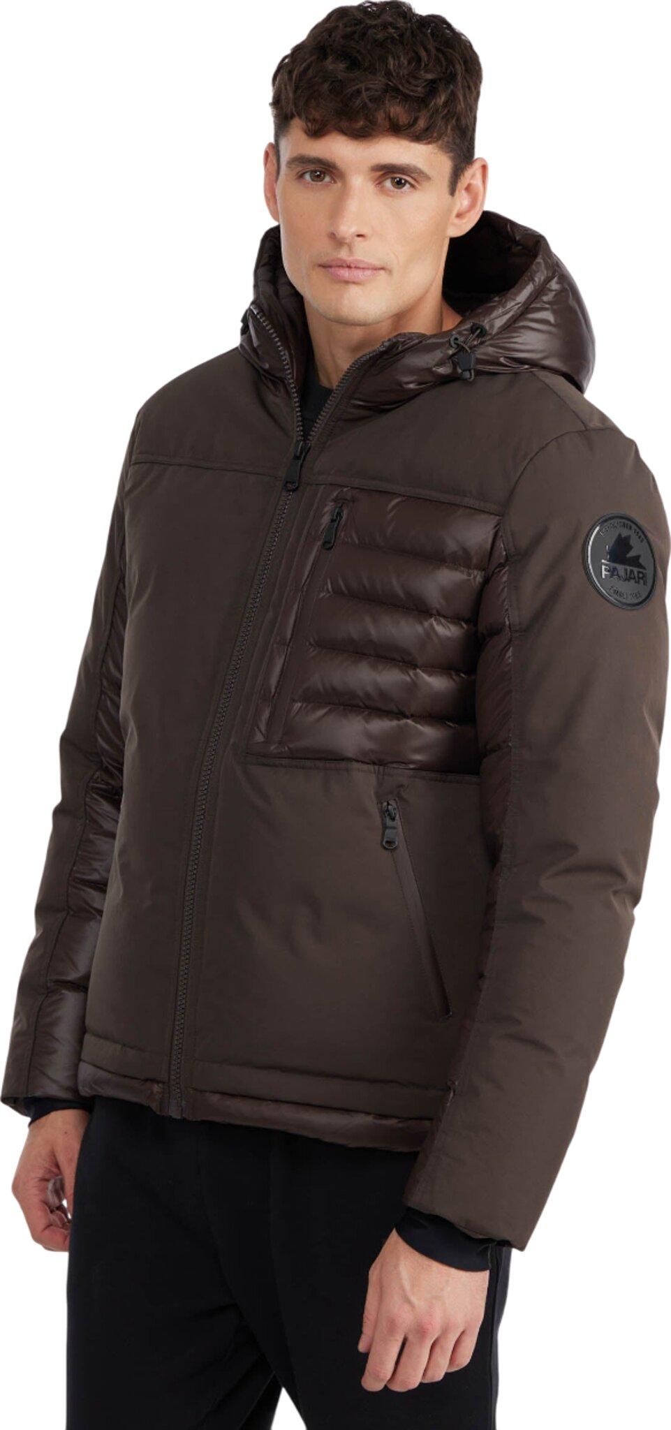 Product gallery image number 3 for product Hoku Mixed-Media Jacket with Fixed Hood - Men's