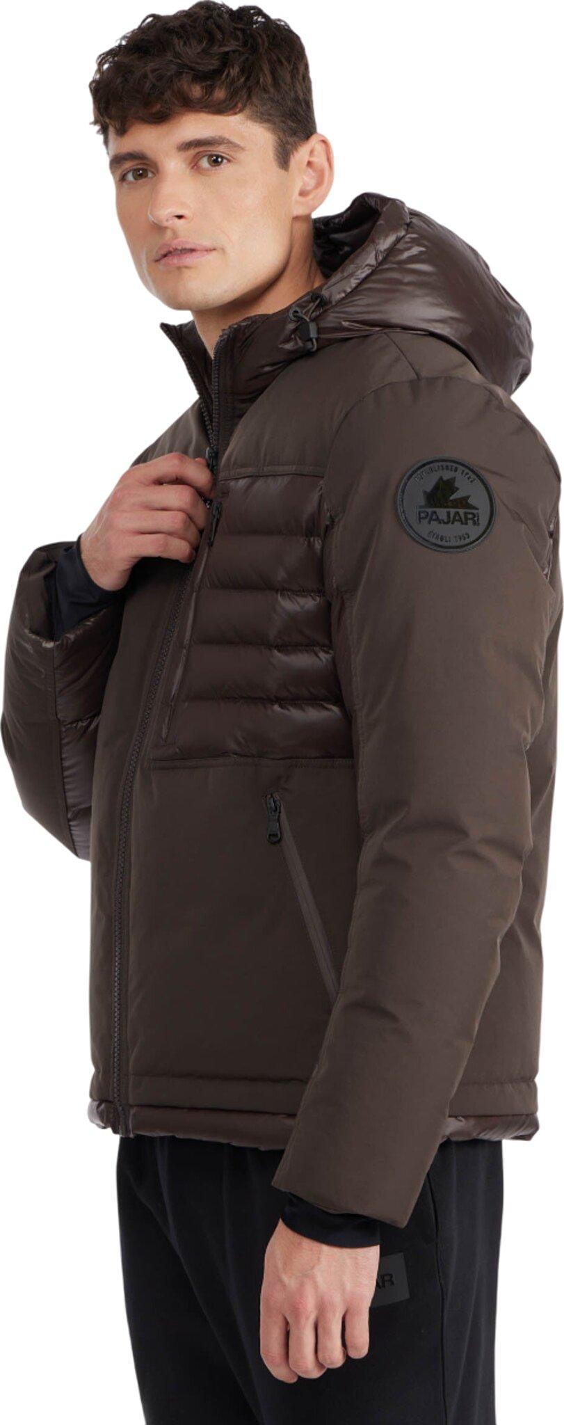 Product gallery image number 4 for product Hoku Mixed-Media Jacket with Fixed Hood - Men's