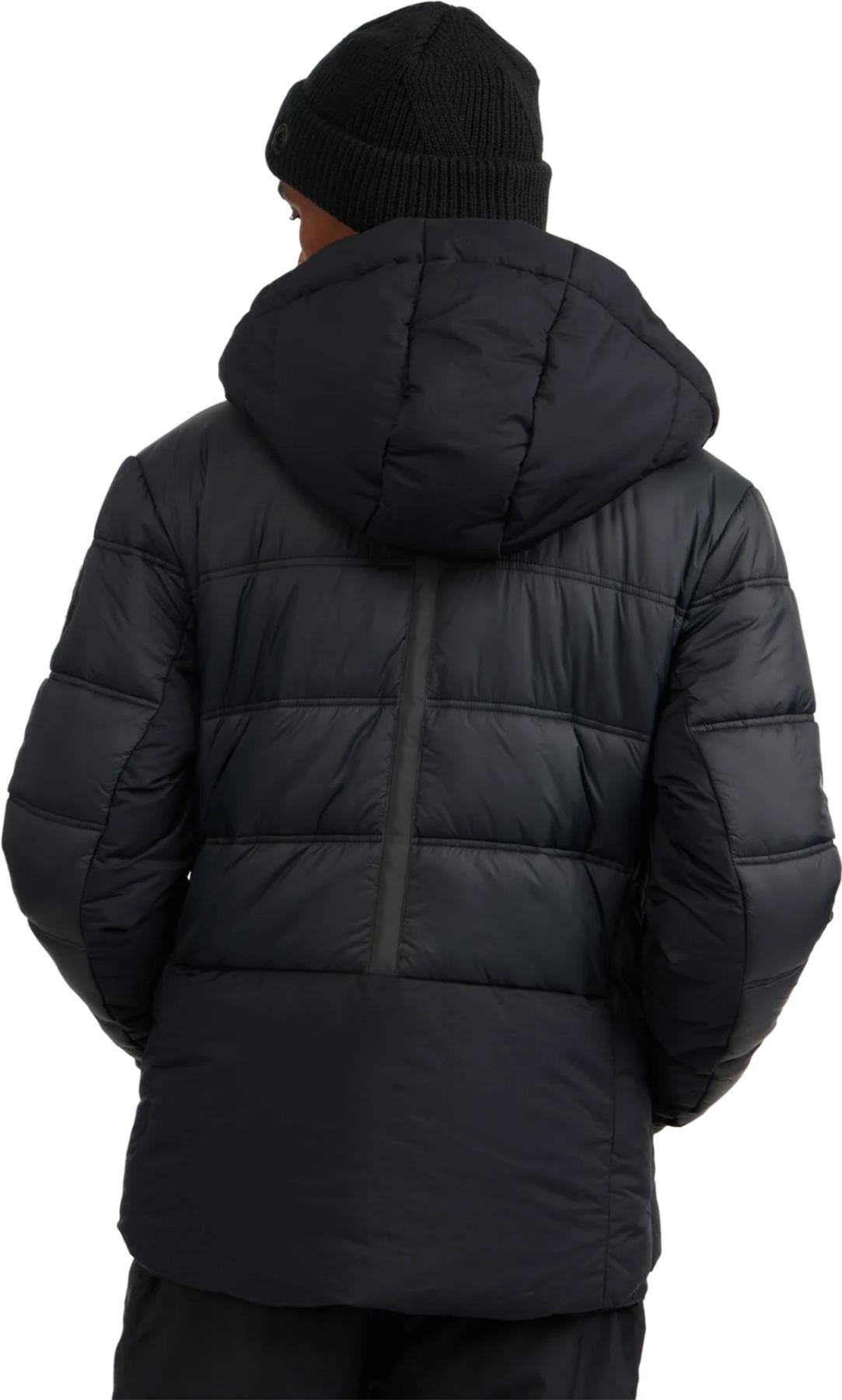 Numéro de l'image de la galerie de produits 2 pour le produit Manteau de ski en matériaux assortis avec capuchon fixe Thebe - Homme