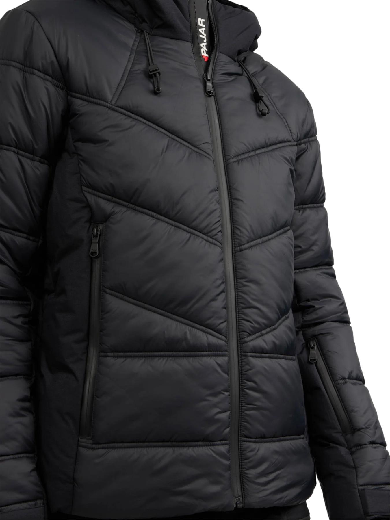 Numéro de l'image de la galerie de produits 5 pour le produit Manteau de ski en matériaux assortis avec capuchon fixe Thebe - Homme