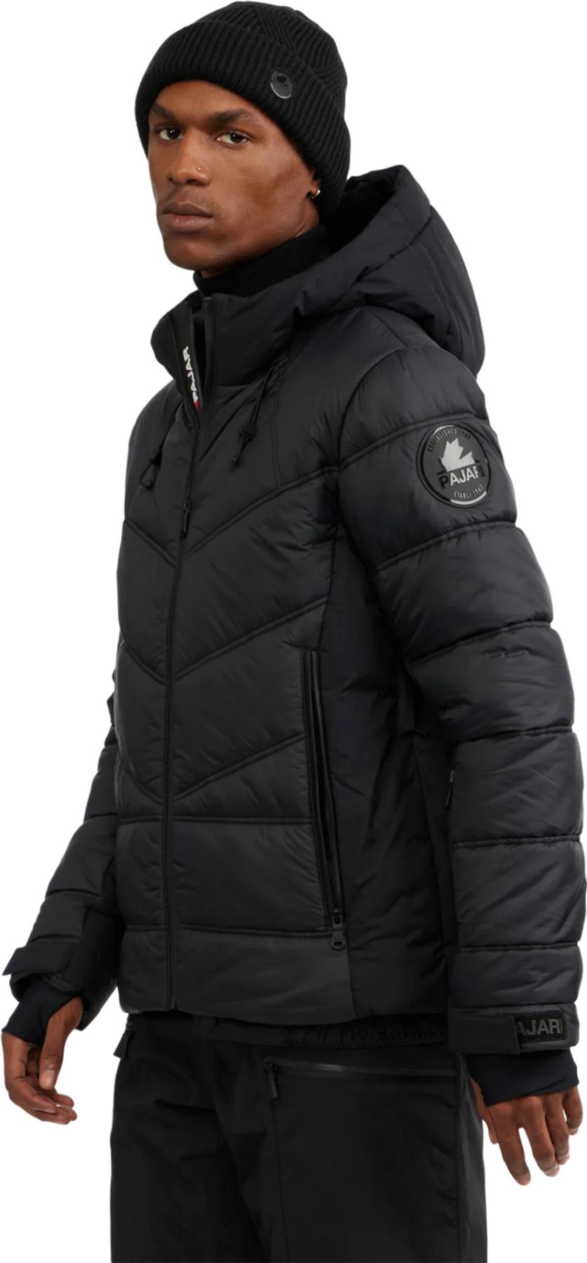 Numéro de l'image de la galerie de produits 3 pour le produit Manteau de ski en matériaux assortis avec capuchon fixe Thebe - Homme