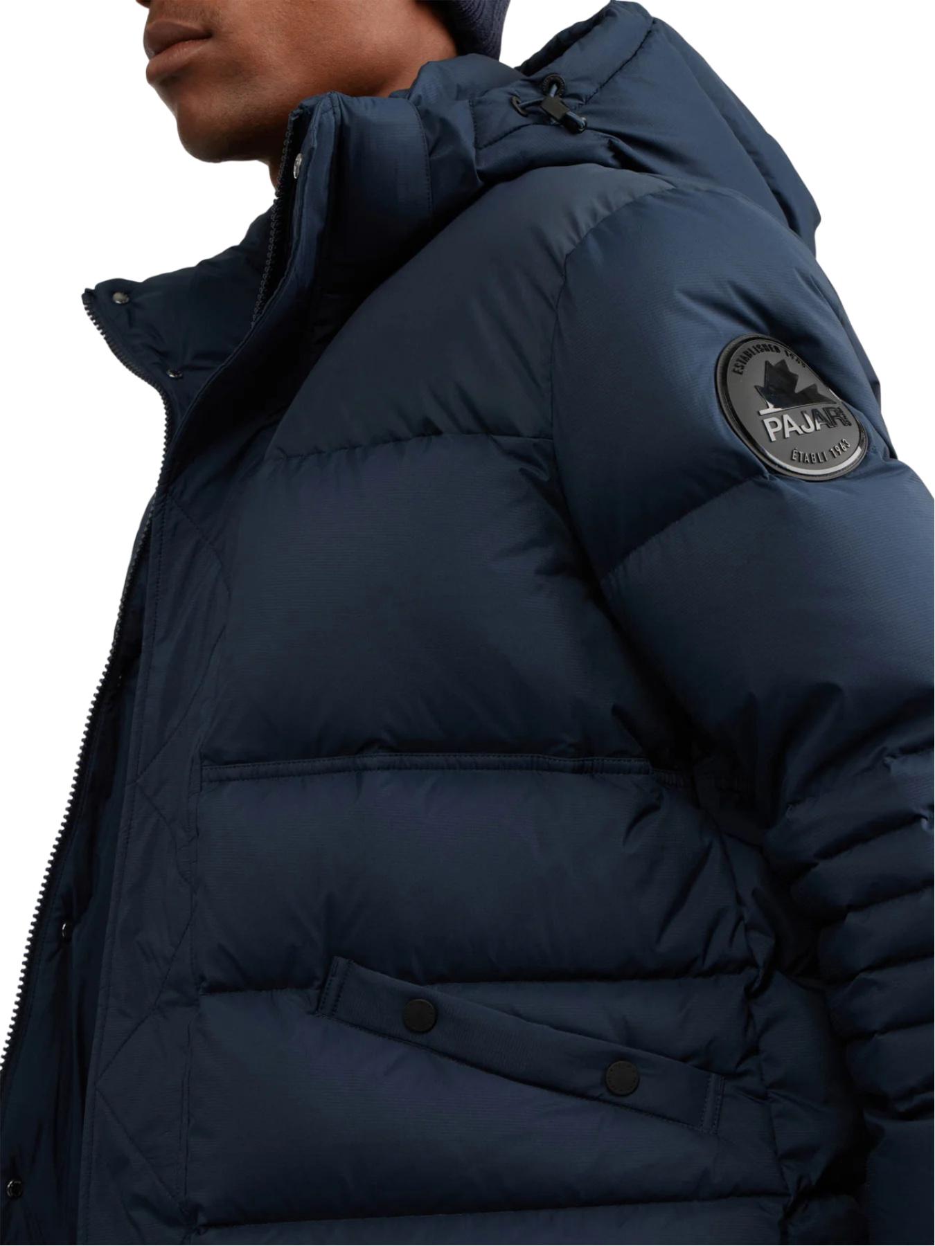 Product gallery image number 3 for product Titan Mixed-Media Puffer Jacket with Removable Hood - Men’s