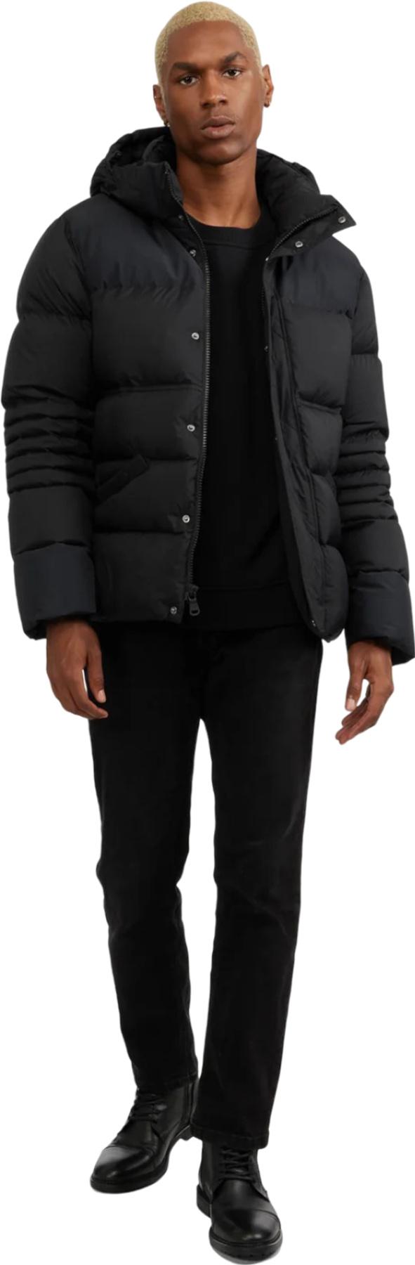 Product gallery image number 3 for product Titan Mixed-Media Puffer Jacket with Removable Hood - Men’s