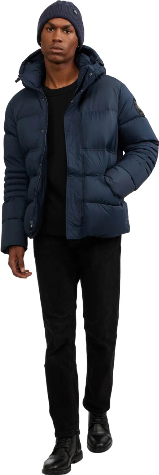 Product gallery image number 2 for product Titan Mixed-Media Puffer Jacket with Removable Hood - Men’s