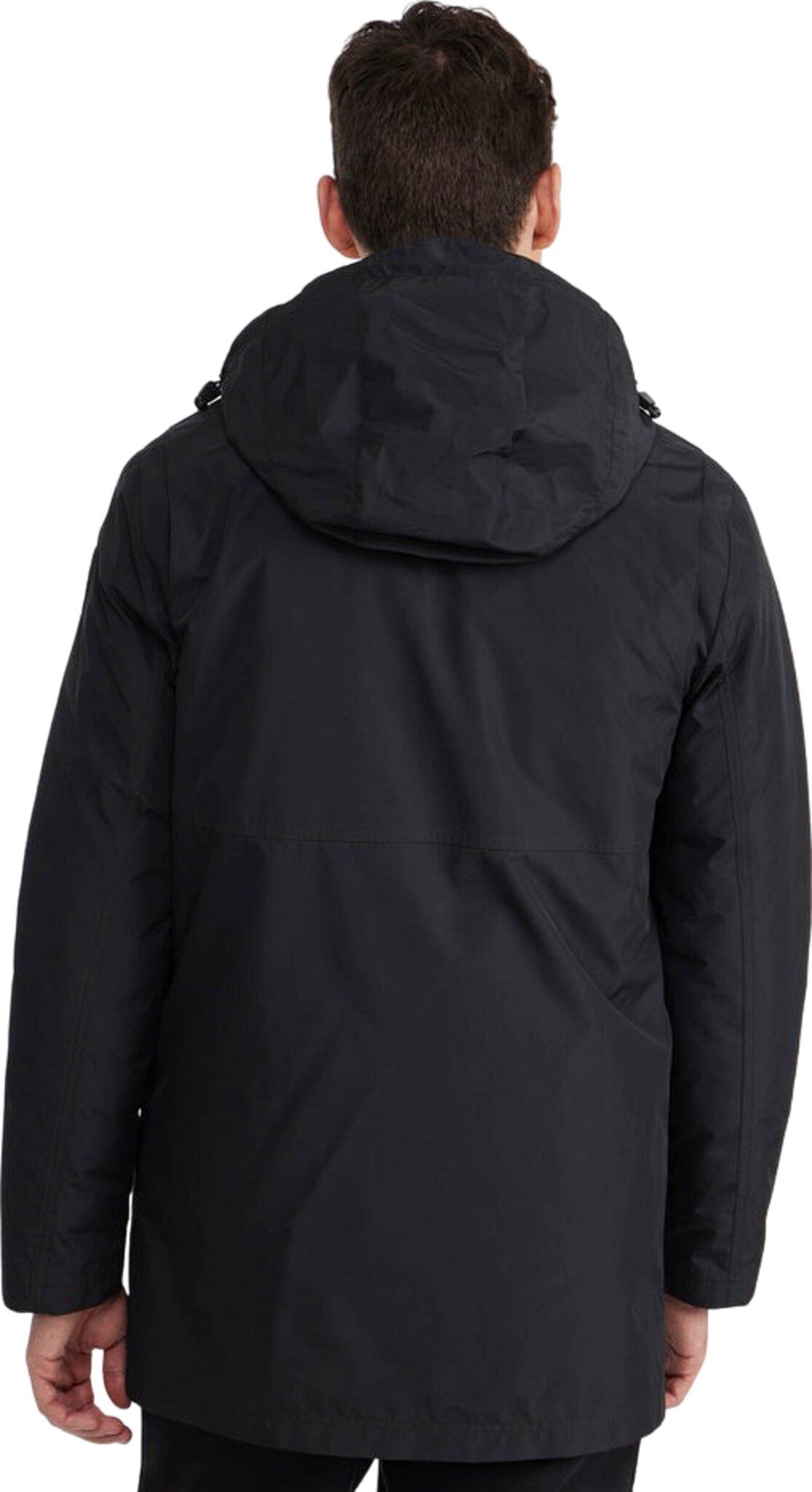 Product gallery image number 3 for product Altair Mid Length Parka with Welded Detail and Detachable Hood - Men's