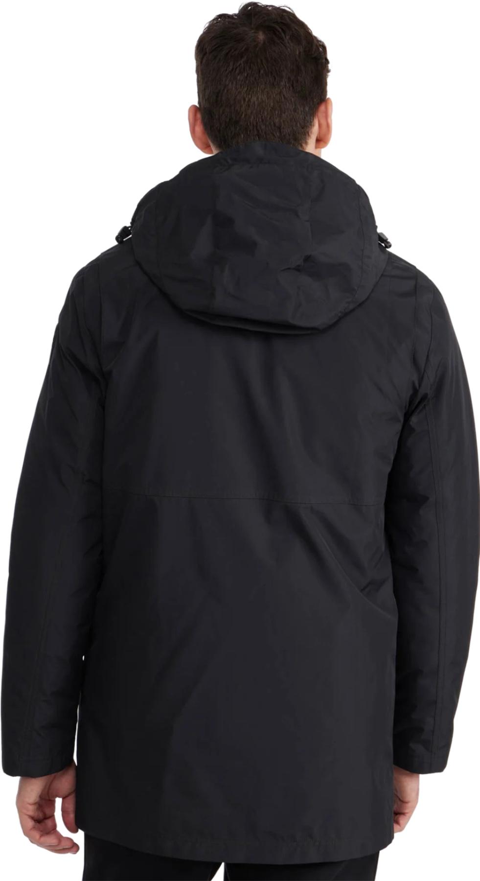 Product gallery image number 11 for product Altair Mid Length Parka with Welded Detail and Detachable Hood - Men's
