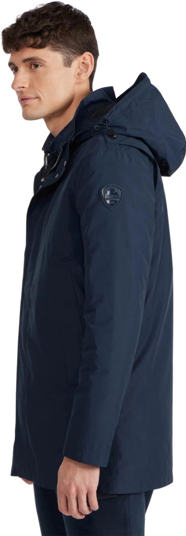 Product gallery image number 5 for product Altair Mid Length Parka with Welded Detail and Detachable Hood - Men's