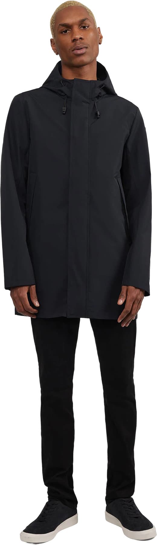 Product gallery image number 5 for product Kaito Car Coat with Fixed Hood - Men's