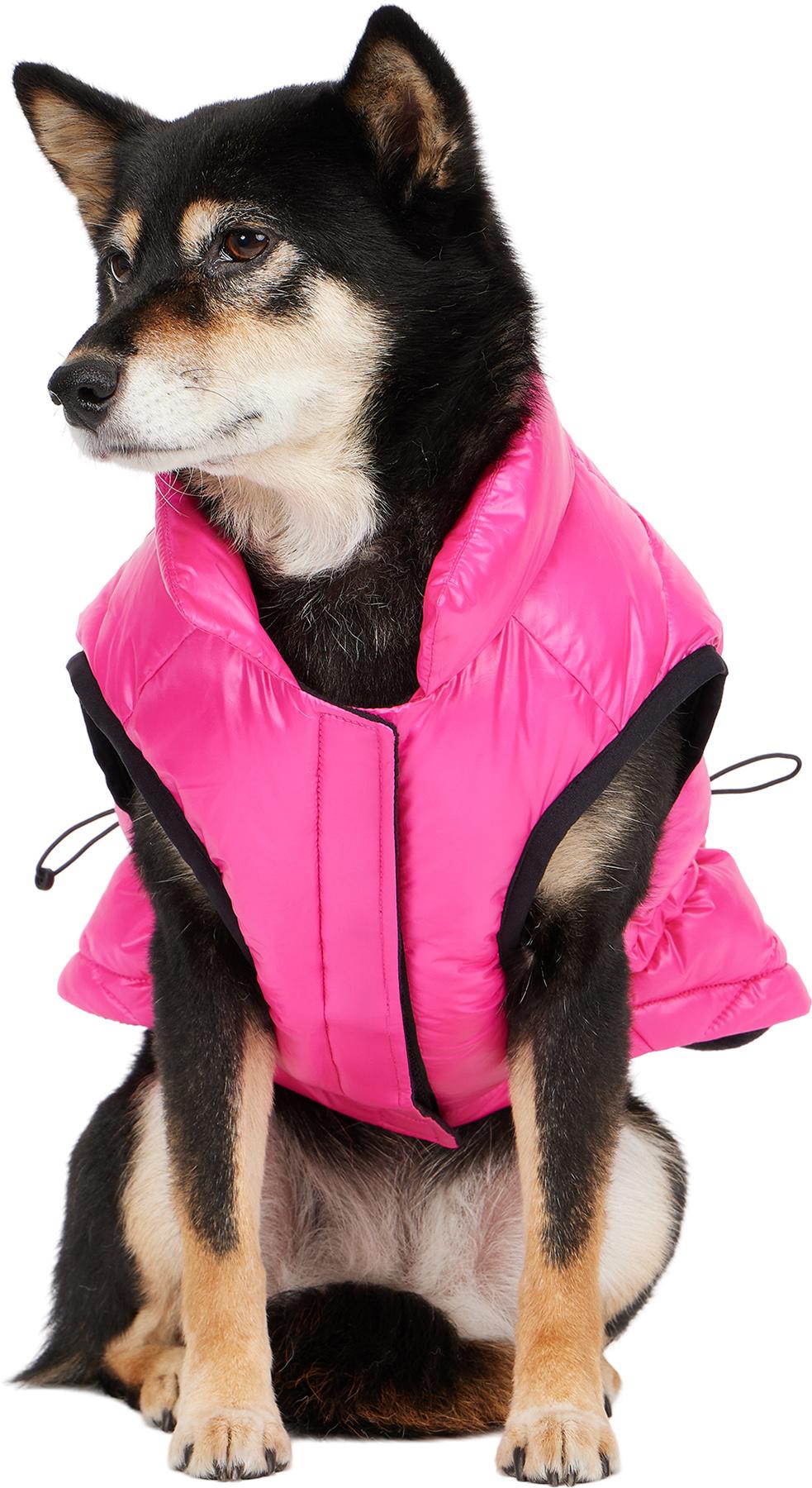 Product gallery image number 3 for product Rosie Quilted Coat with Zipper Pockets Cinched Waist for Dogs