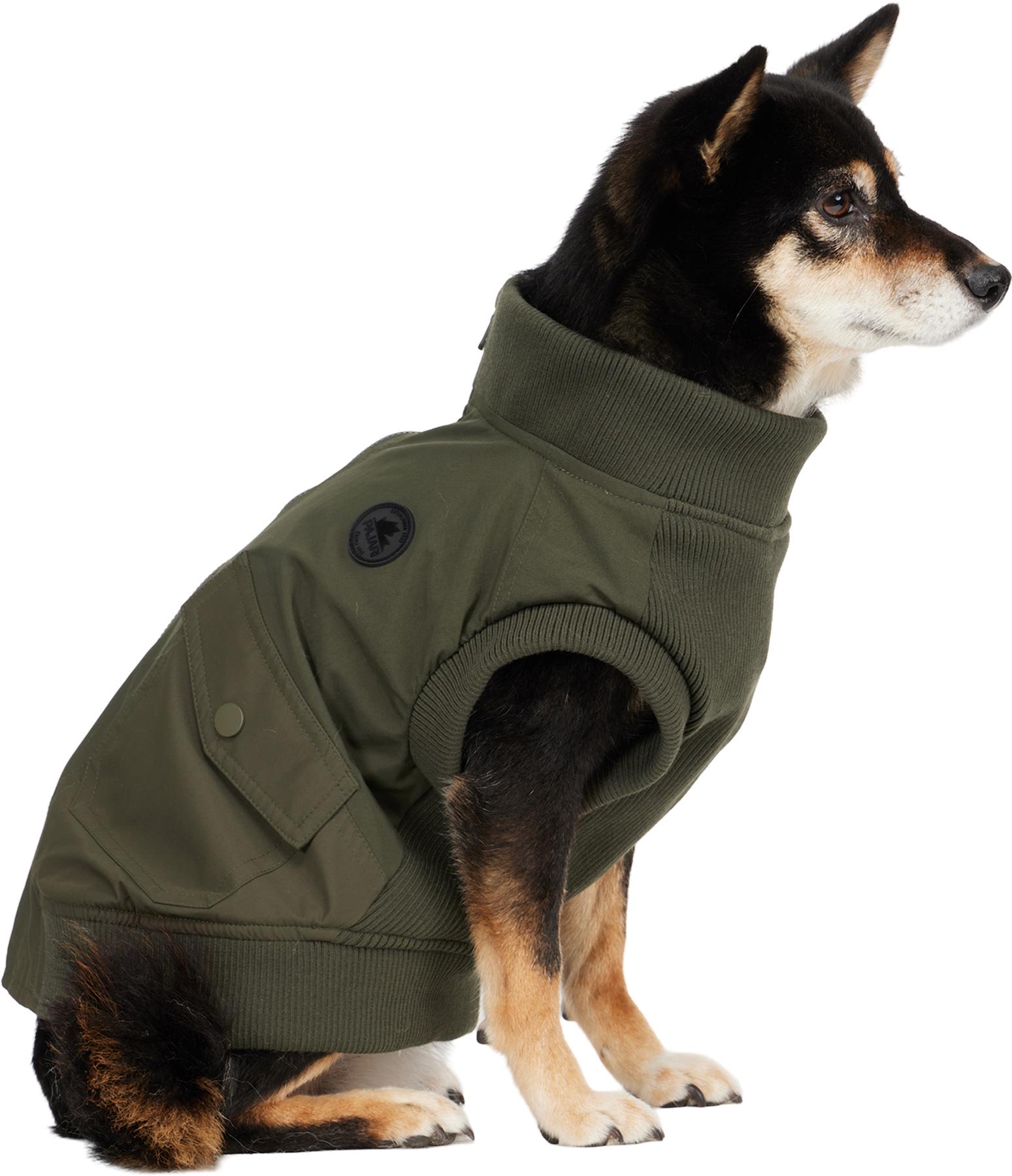 Product gallery image number 3 for product Marley Mixed Media Bomber Jacket for Dogs