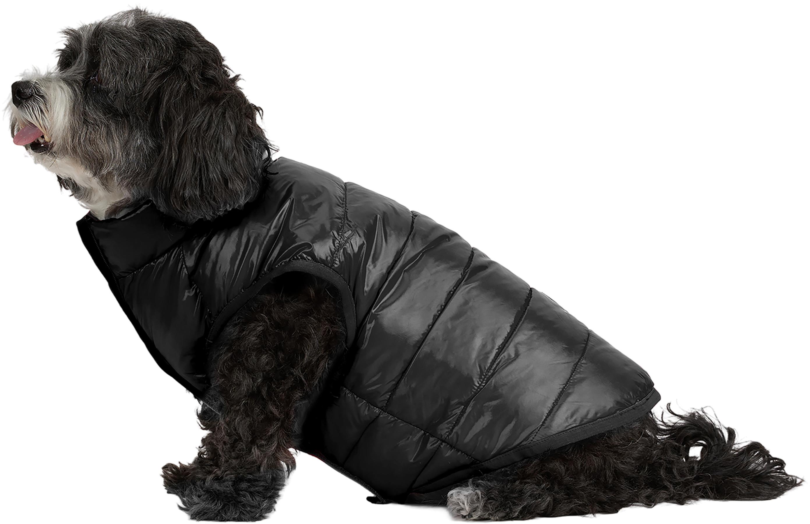 Numéro de l'image de la galerie de produits 3 pour le produit Manteau matelassée réversible et pliable pour chiens Cora