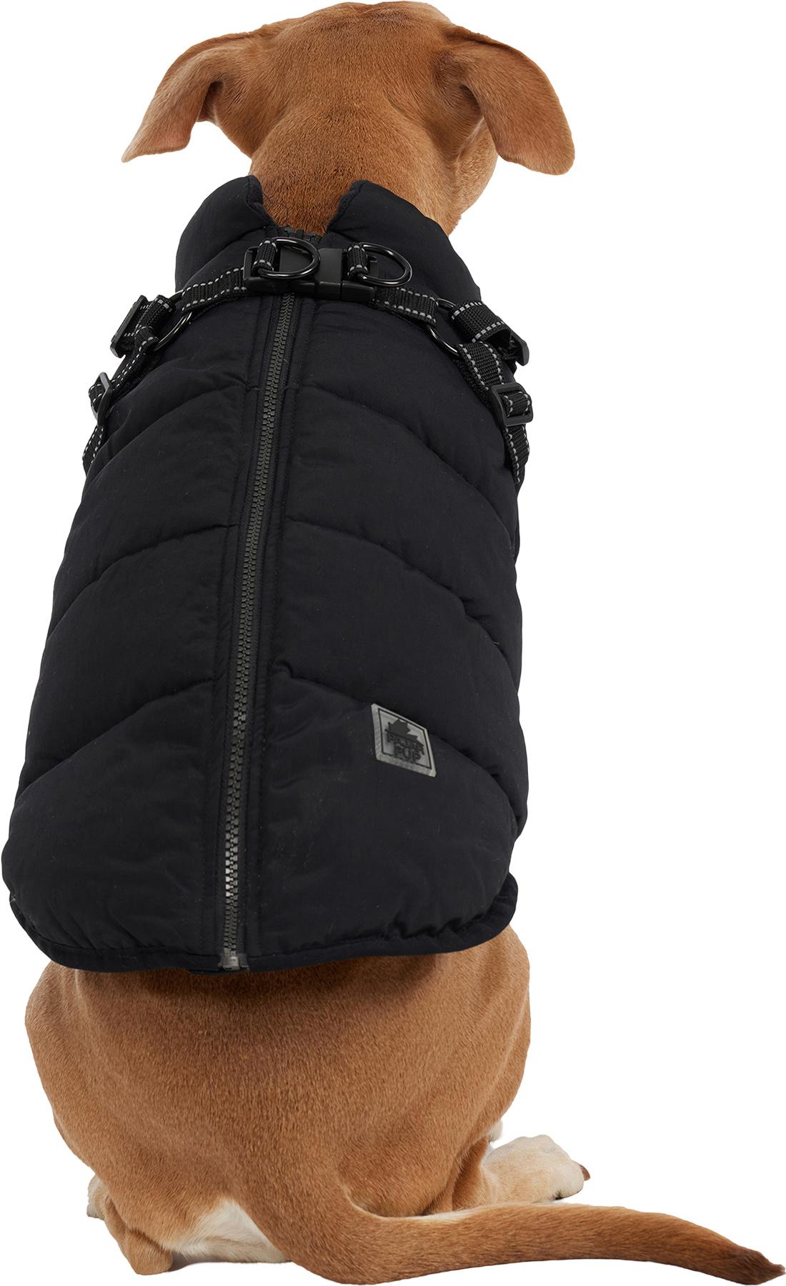 Product gallery image number 2 for product Atlas Puffer Jacket with Built-In Harness for Dogs