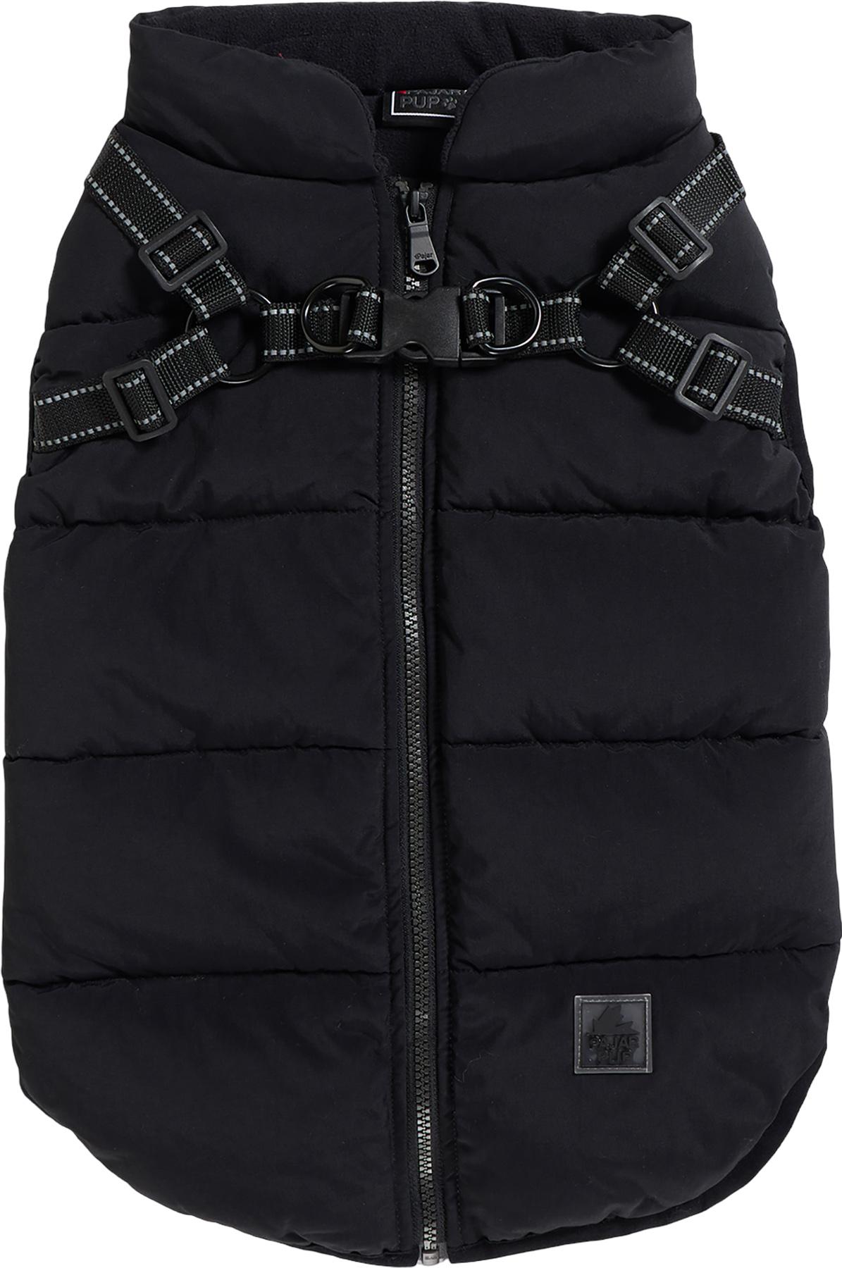 Product gallery image number 1 for product Atlas Puffer Jacket with Built-In Harness for Dogs