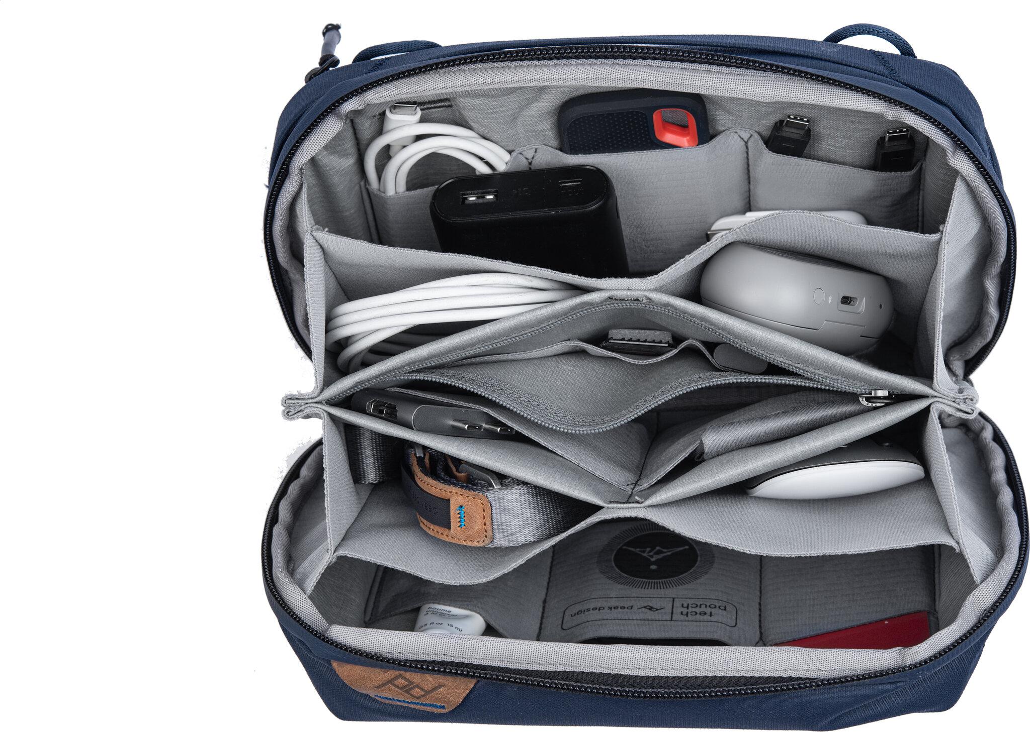 Product gallery image number 3 for product Tech Pouch Organisation Pocket 2L