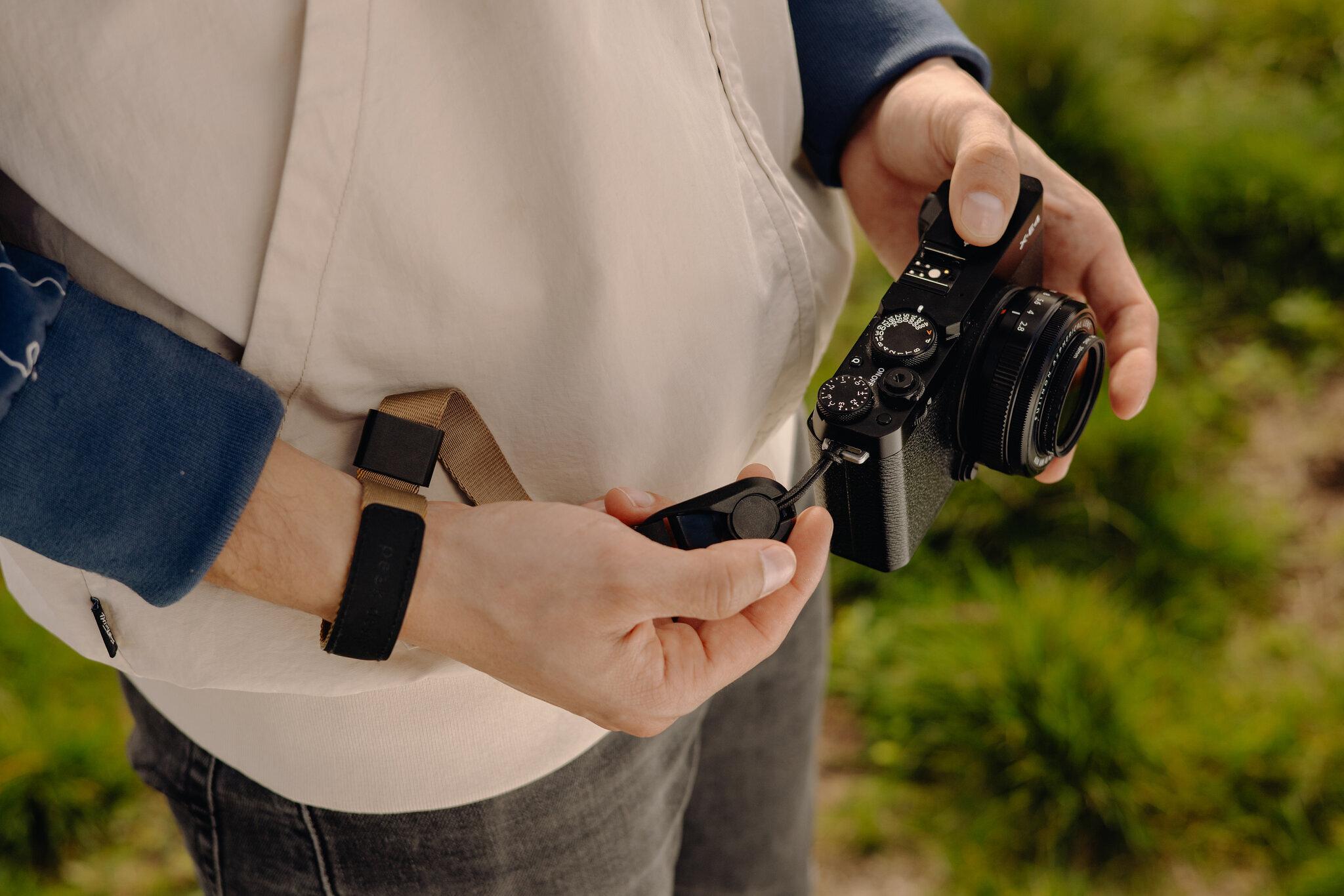 Product gallery image number 3 for product Cuff Camera Wrist Strap