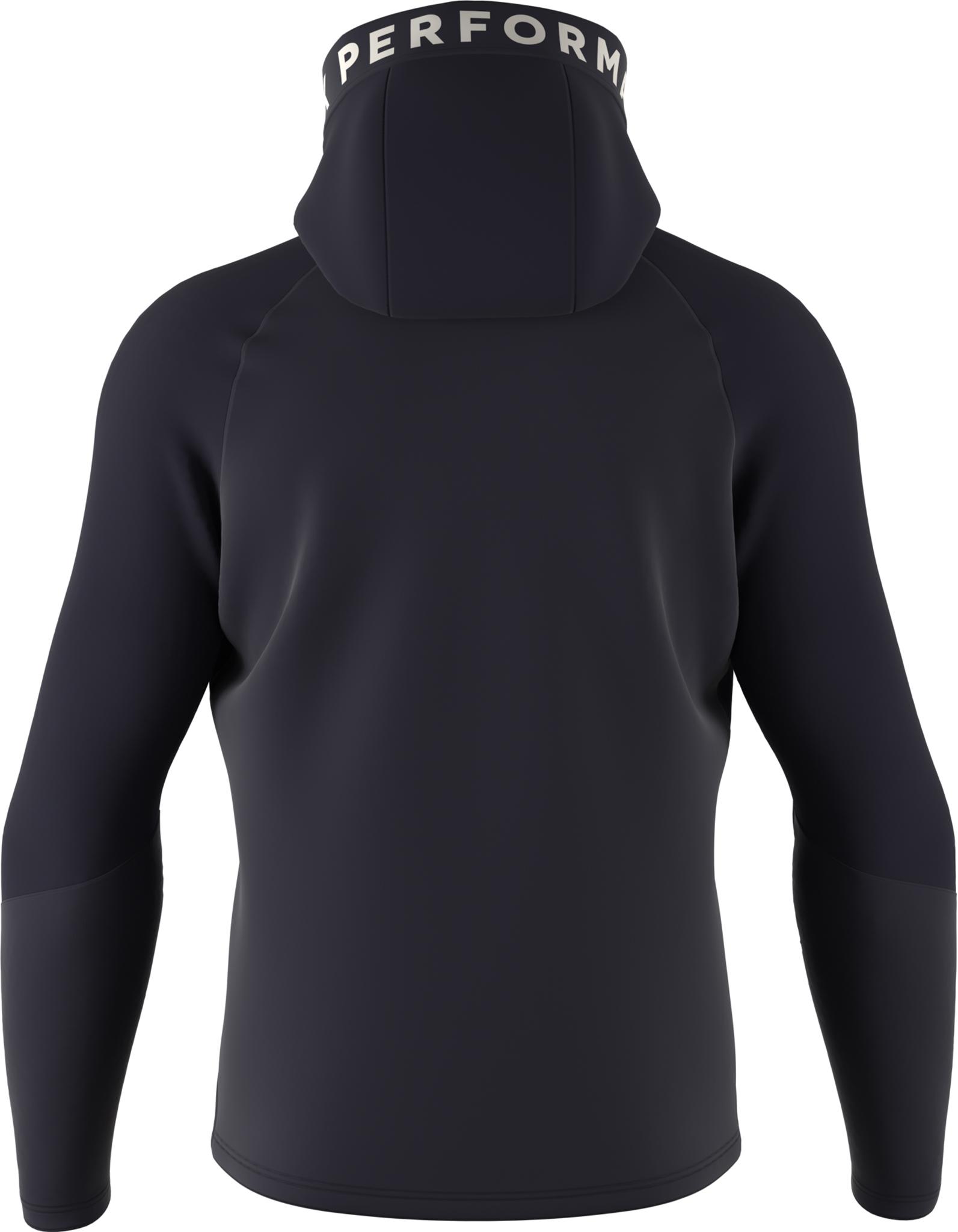 Product gallery image number 2 for product Manteau à capuchon couche intermédiaire à glissière pleine longueur Rider - Homme