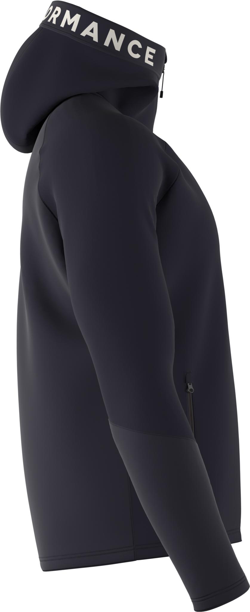 Product gallery image number 3 for product Manteau à capuchon couche intermédiaire à glissière pleine longueur Rider - Homme