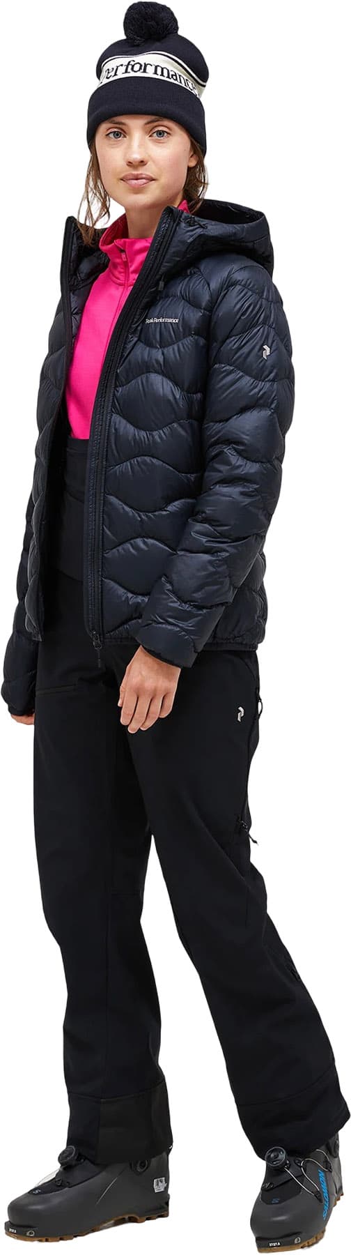 Product gallery image number 8 for product Manteau à capuchon en duvet Helium - Femme