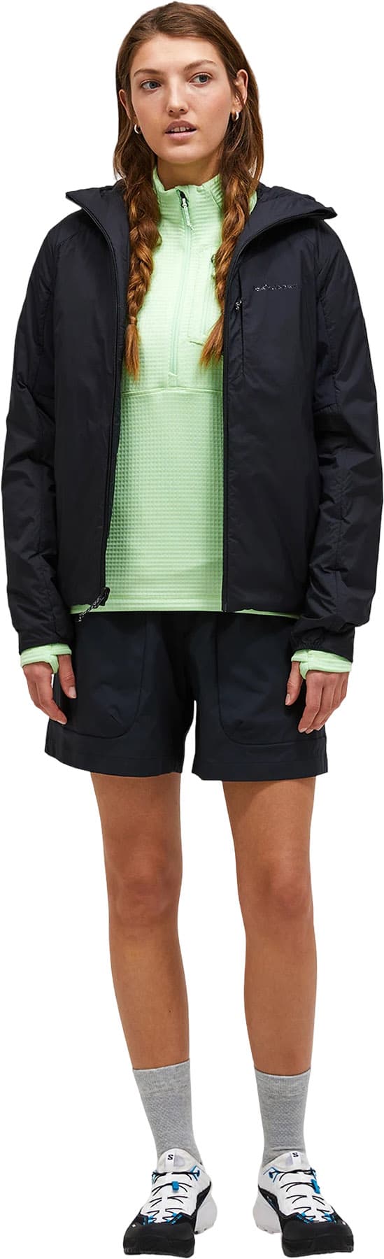 Product gallery image number 9 for product Freelight Reversible Insulated Hooded Jacket - Women's