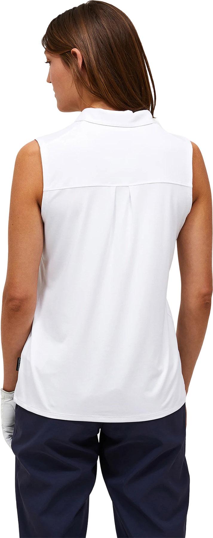 Product gallery image number 5 for product Comfort Zip Sleeveless Golf Polo - Women's