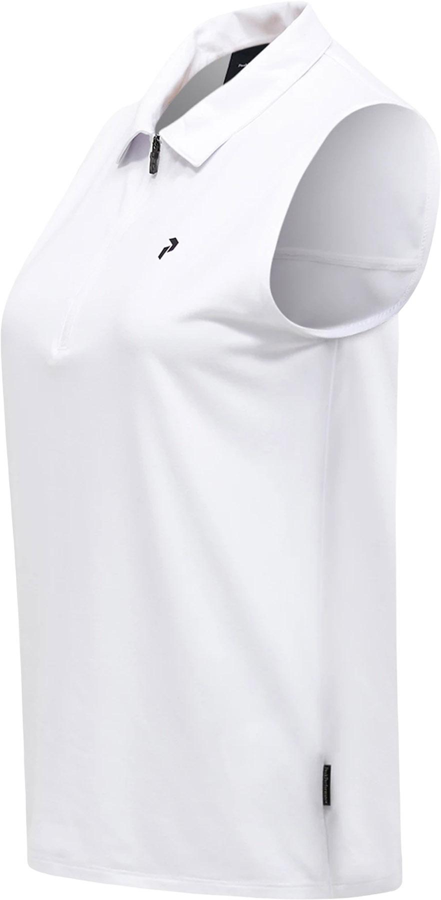 Product gallery image number 2 for product Polo de golf sans manches zippé Comfort - Femme