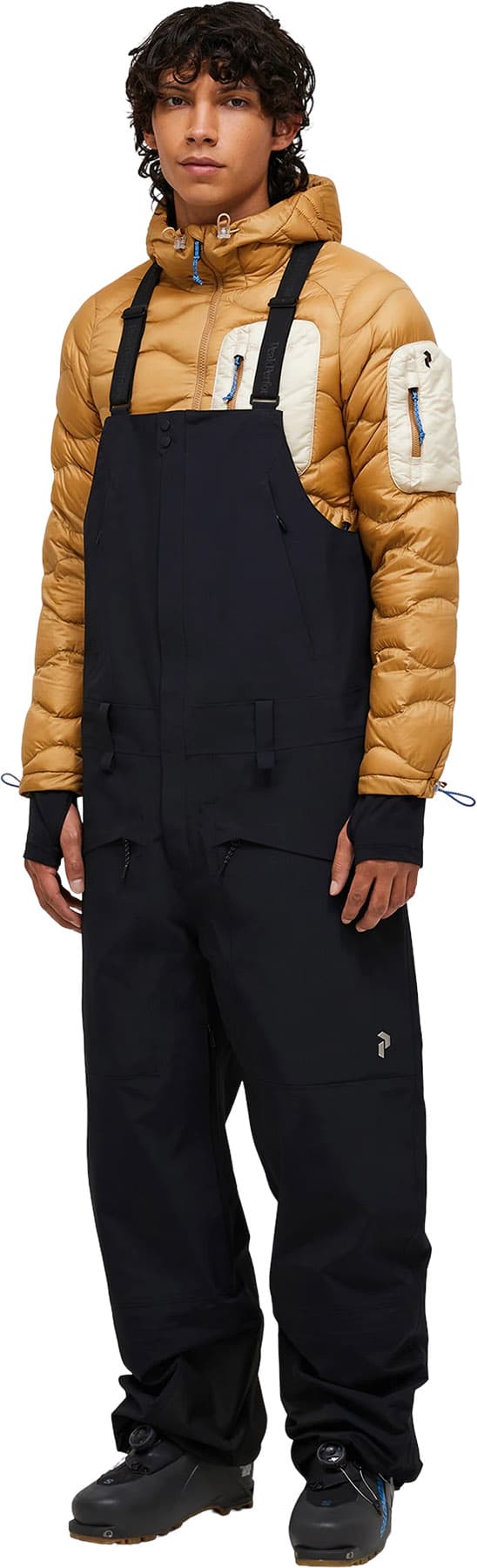 Product gallery image number 6 for product Edge HIPE 3 Layer Shell Bib Pant - Men's