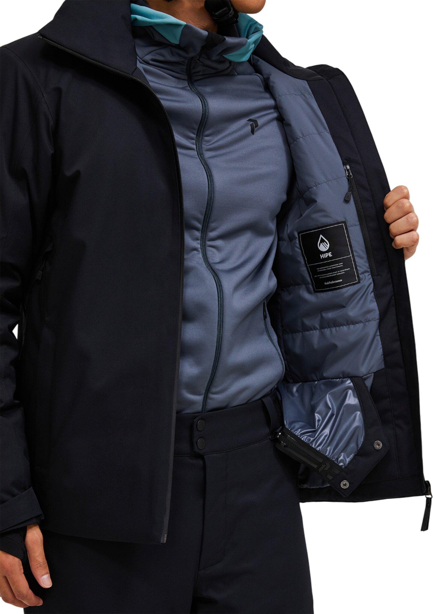 Product gallery image number 6 for product Manteau isolant HIPE® 2L marron - Homme