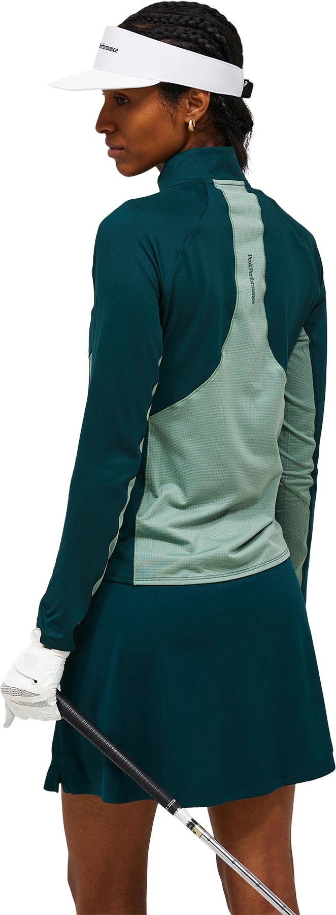 Product gallery image number 3 for product Core Half Zip Golf Baselayer Top - Women's