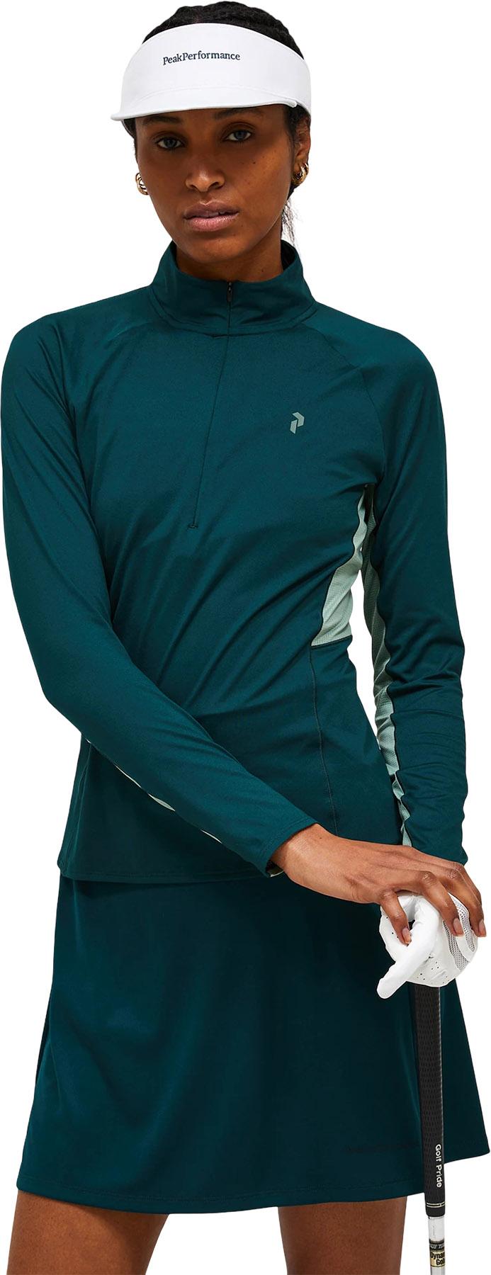 Product gallery image number 7 for product Core Half Zip Golf Baselayer Top - Women's