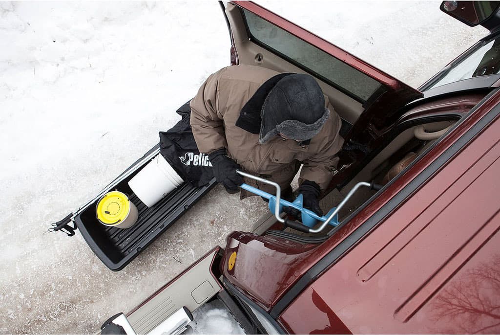 Product gallery image number 4 for product Trek 60 Utility Sled with runners