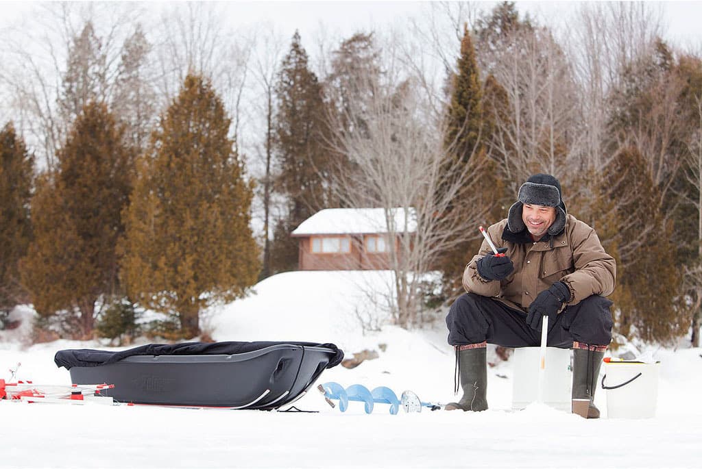 Product gallery image number 3 for product Trek 60 Utility Sled with runners