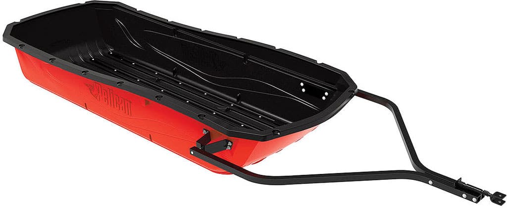 Product gallery image number 1 for product Luge utilitaire Trek Sport 94 avec patins, attelage de remorque et housse de protection