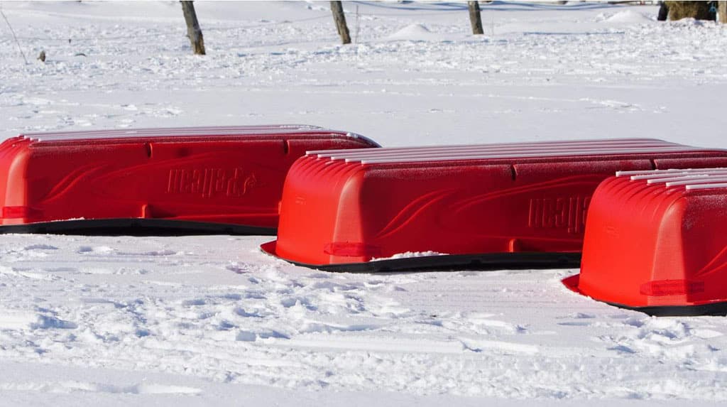 Product gallery image number 4 for product Trek Sport 82 Utility Sled Ram-X Runner Kit