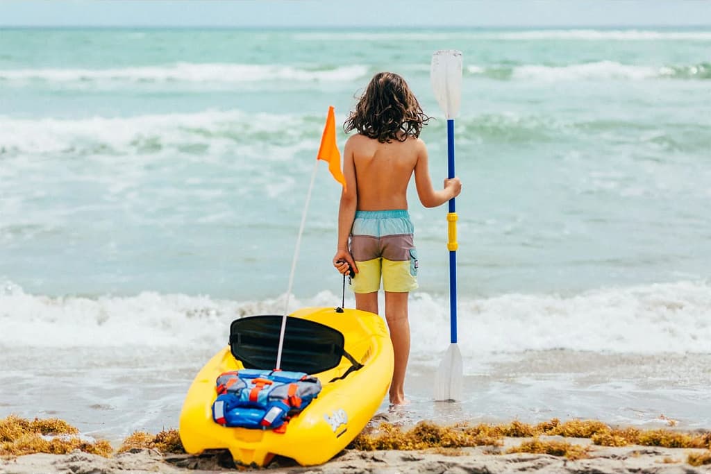 Product gallery image number 5 for product Kayak Paddle 152cm - Youth