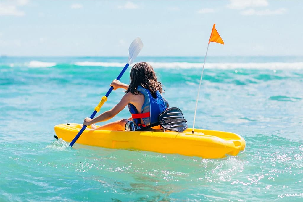 Product gallery image number 6 for product Kayak Paddle 152cm - Youth