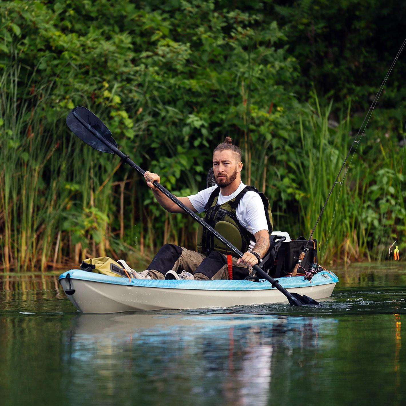 Product gallery image number 11 for product Pagaie de kayak de pêche Poseidon Angler - 240cm