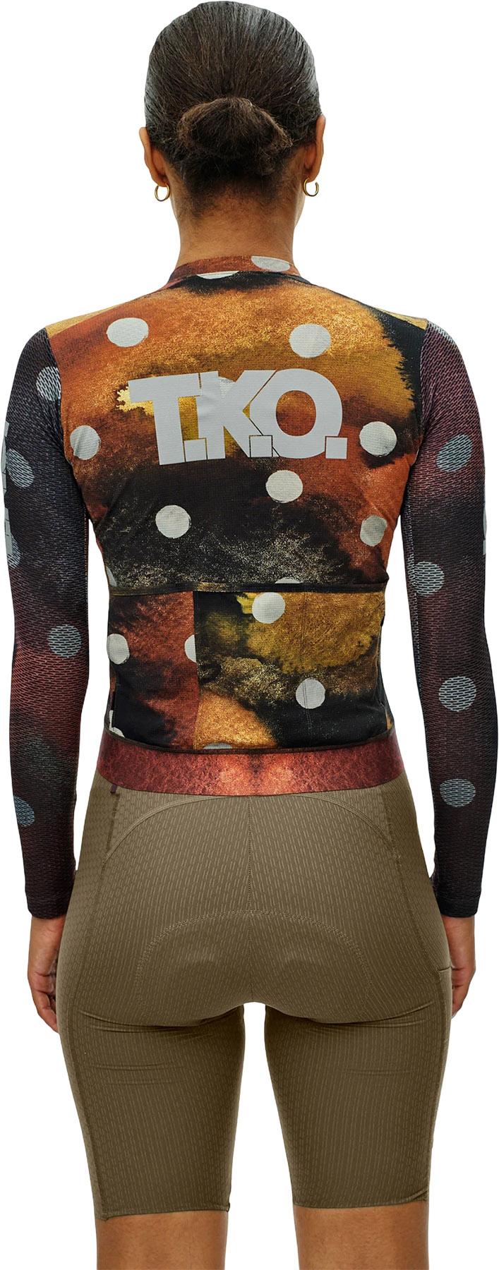 Product gallery image number 2 for product Maillot de vélo à manches longues léger T.K.O. Essential - Femme