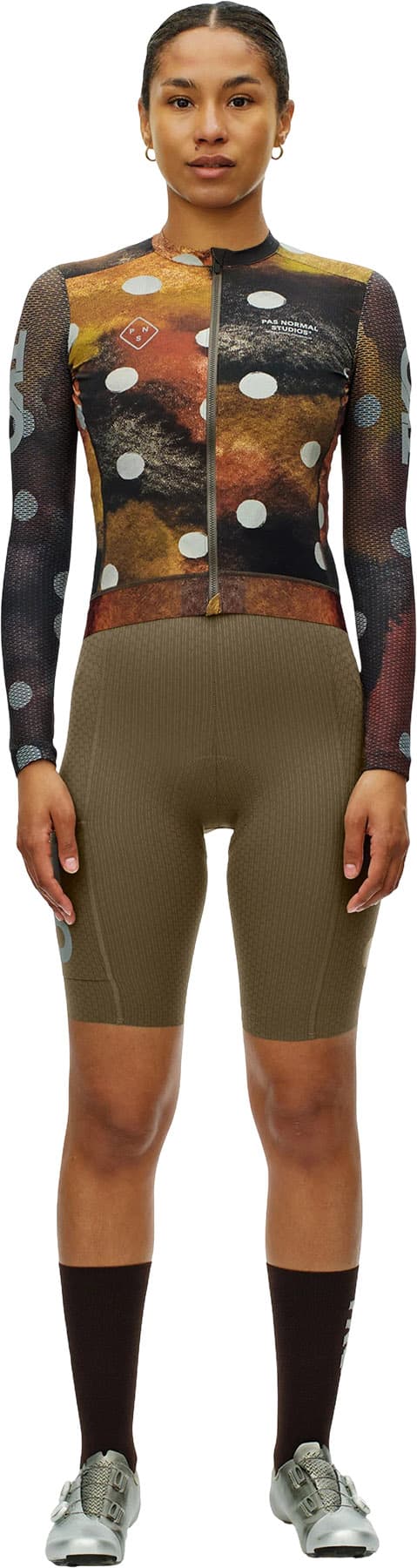 Product gallery image number 13 for product Maillot de vélo à manches longues léger T.K.O. Essential - Femme