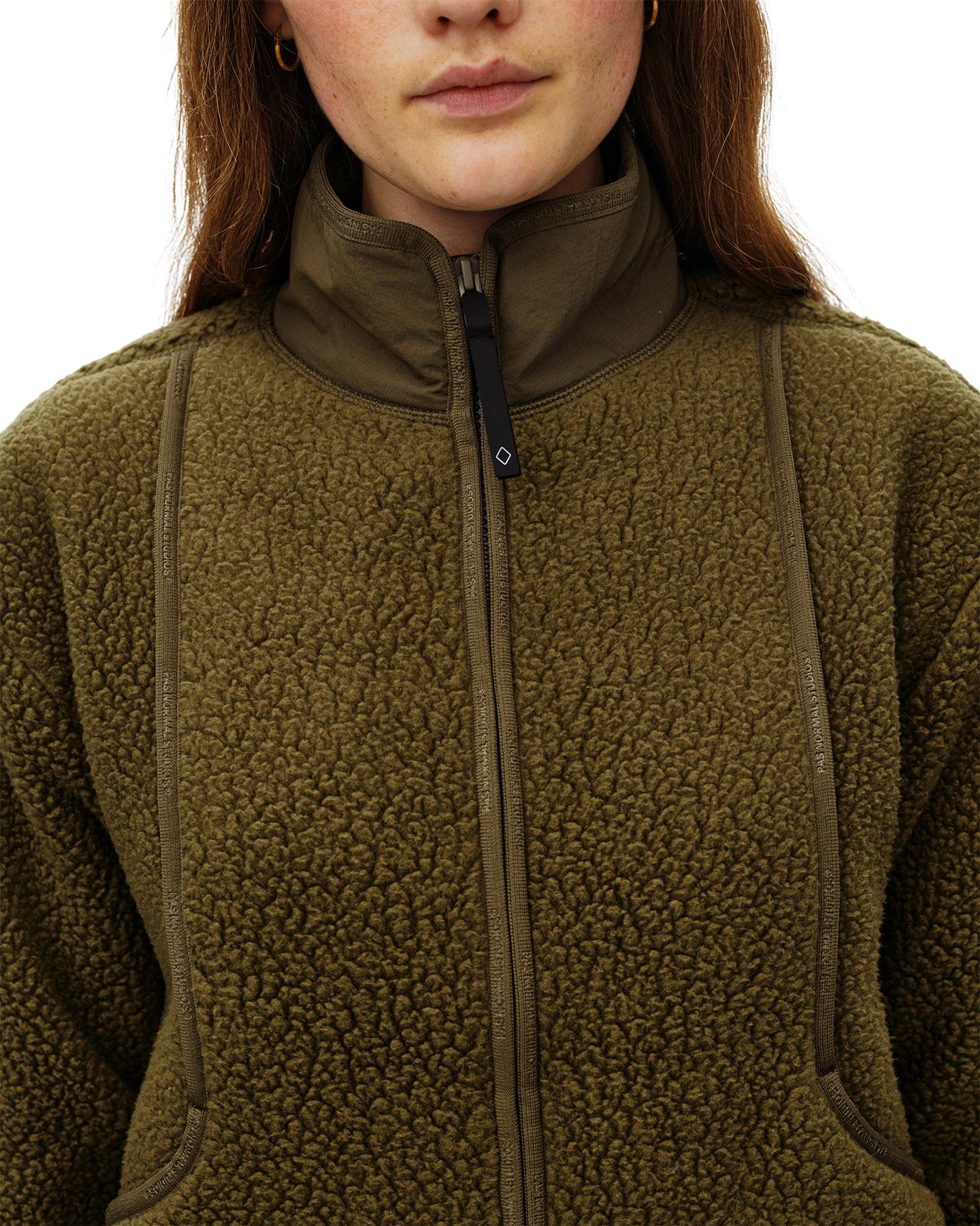 Numéro de l'image de la galerie de produits 6 pour le produit Manteau en polaire à poil long Off-Race - Femme