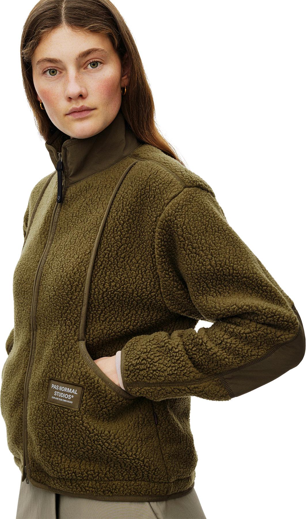 Numéro de l'image de la galerie de produits 9 pour le produit Manteau en polaire à poil long Off-Race - Femme