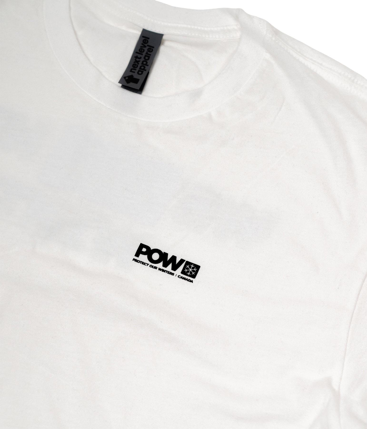 Numéro de l'image de la galerie de produits 2 pour le produit T-shirt Protégeons nos hiver avec POW Canada - Unisexe