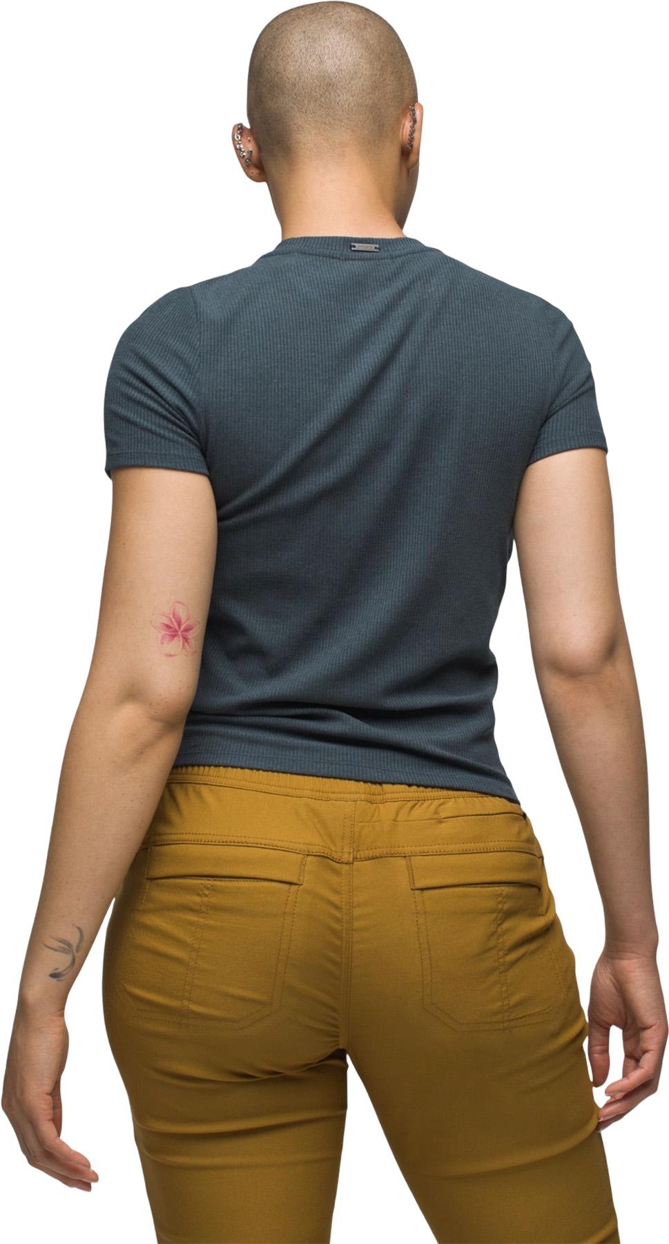 Numéro de l'image de la galerie de produits 2 pour le produit T-shirt côtelé Foundation - Femme