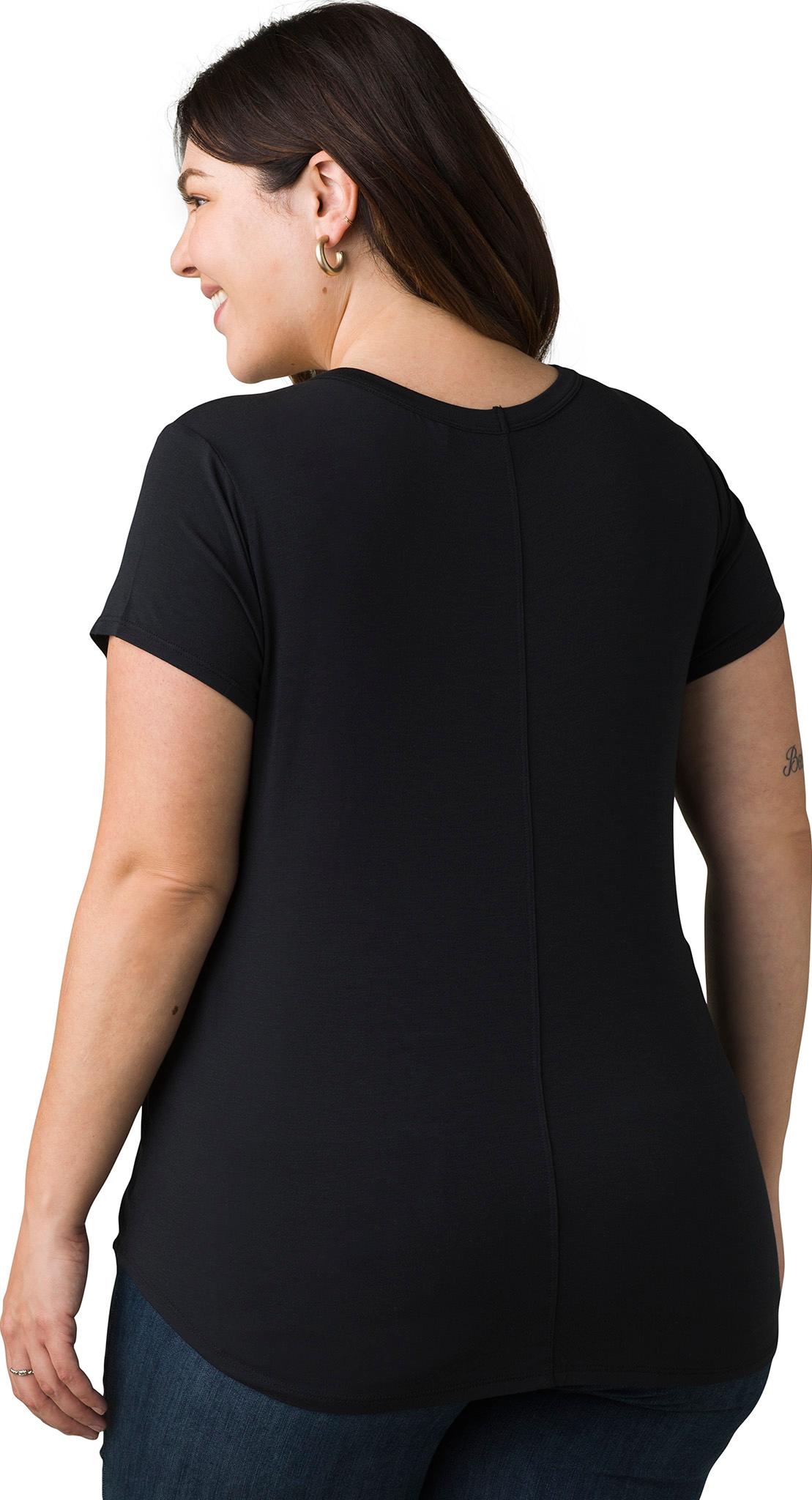 Product gallery image number 2 for product Foundation 365 Plus Size V-Neck Top - Women's