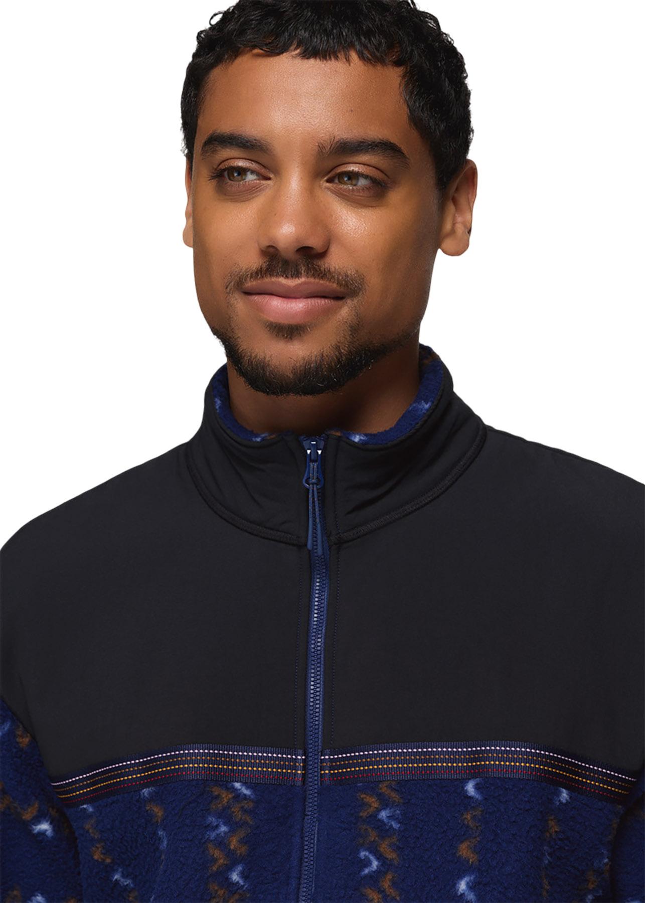 Numéro de l'image de la galerie de produits 3 pour le produit Manteau en molleton à glissière pleine longueur Hurricane - Homme