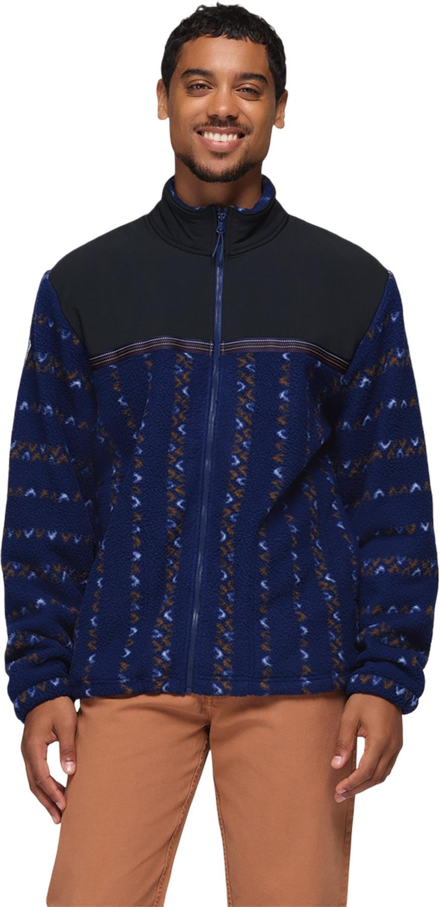 Numéro de l'image de la galerie de produits 6 pour le produit Manteau en molleton à glissière pleine longueur Hurricane - Homme